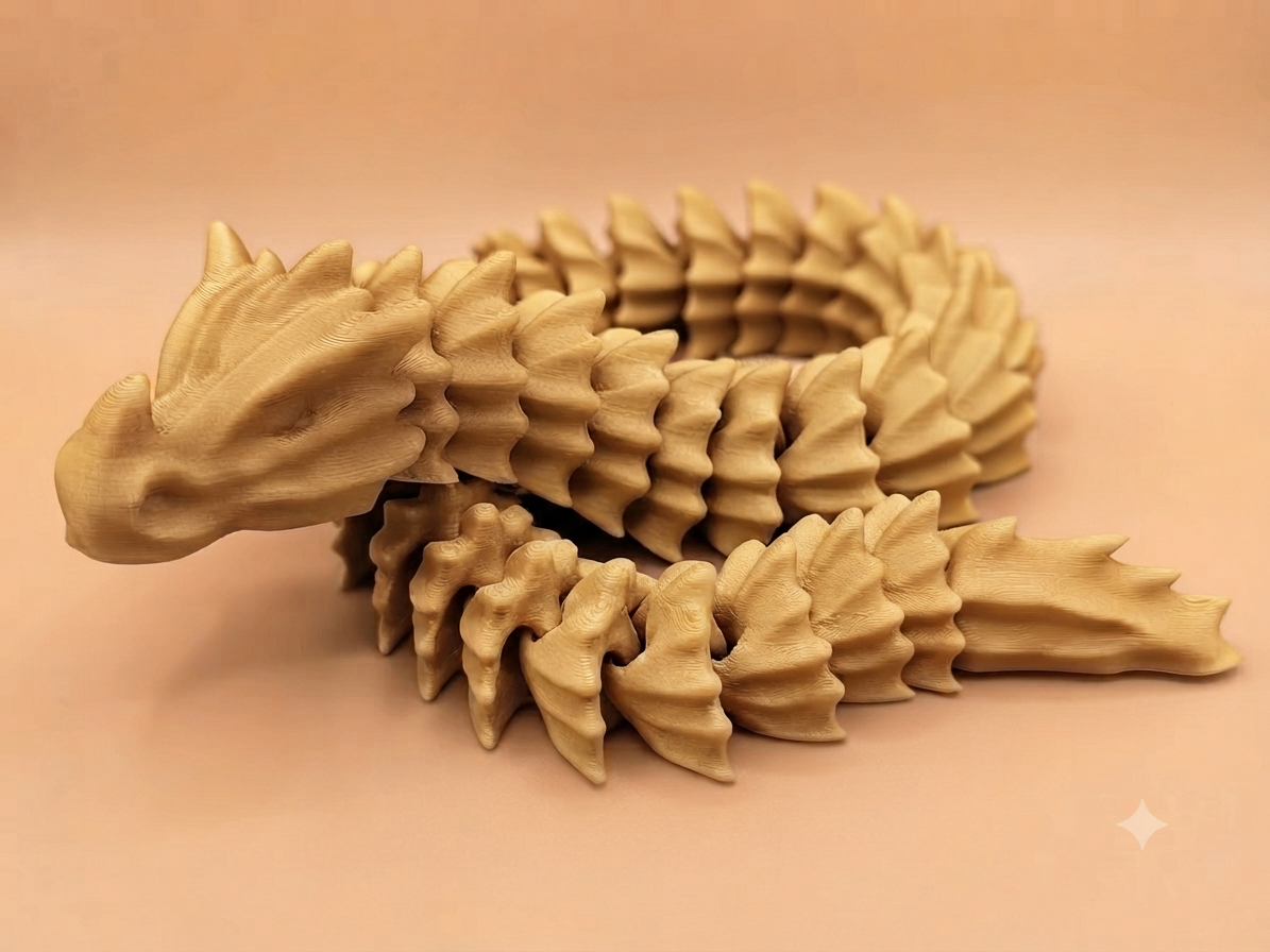 Flexibler Drache mit 10 oder 30 Gliedern