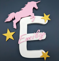 "Emily" Türschild mit Einhorn