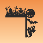Halloween-Türeckendeko – 6 Varianten