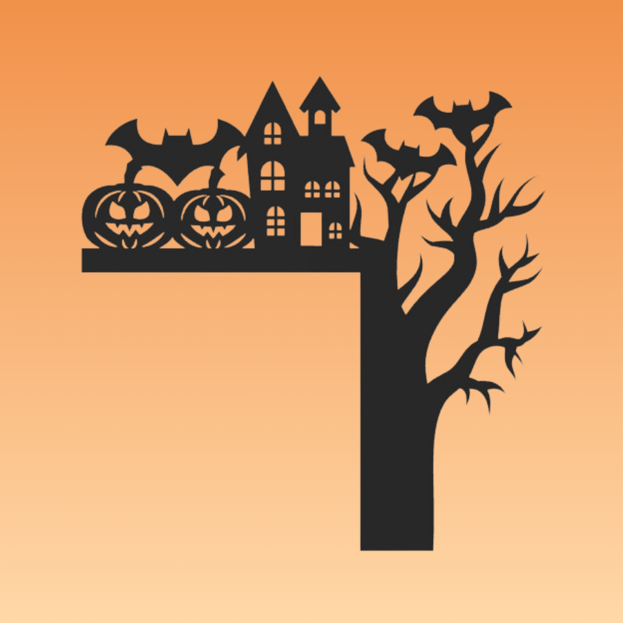 Halloween-Türeckendeko – 6 Varianten