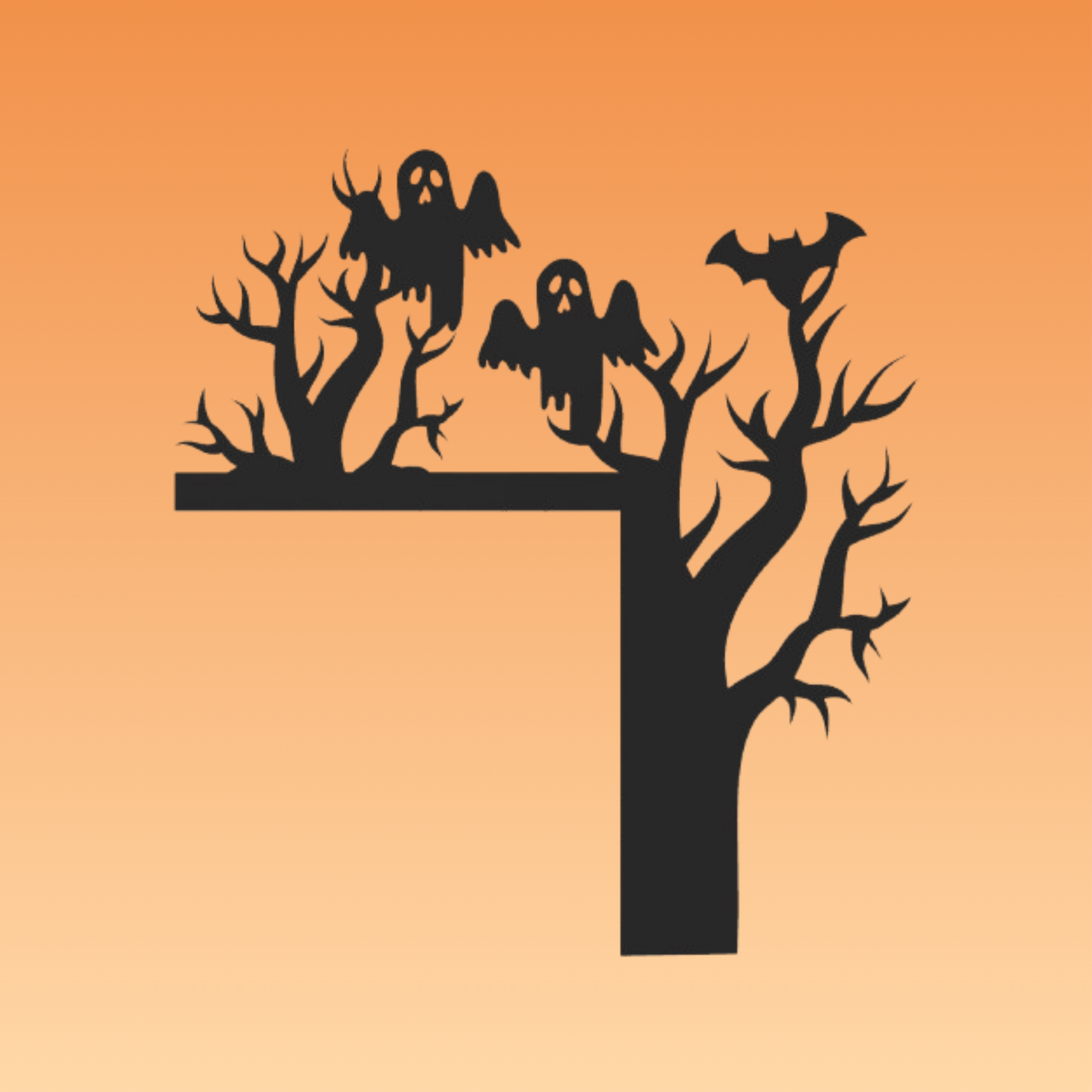 Halloween-Türeckendeko – 6 Varianten
